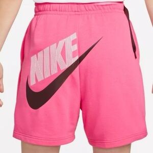 NIKE HIGH RISE FLEECE DANCE SHORTS
